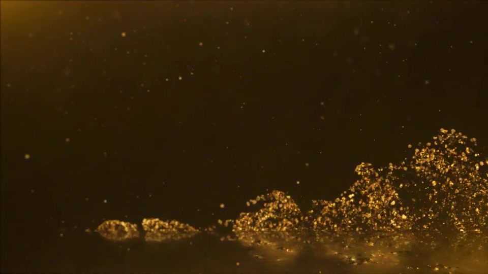 Golden Particles Logo Reveal 34333980 Download After Effects