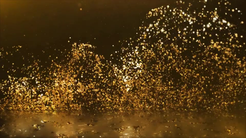 Golden Glitter Particles Logo Reveal Videohive 34333980 After Effects Image 8