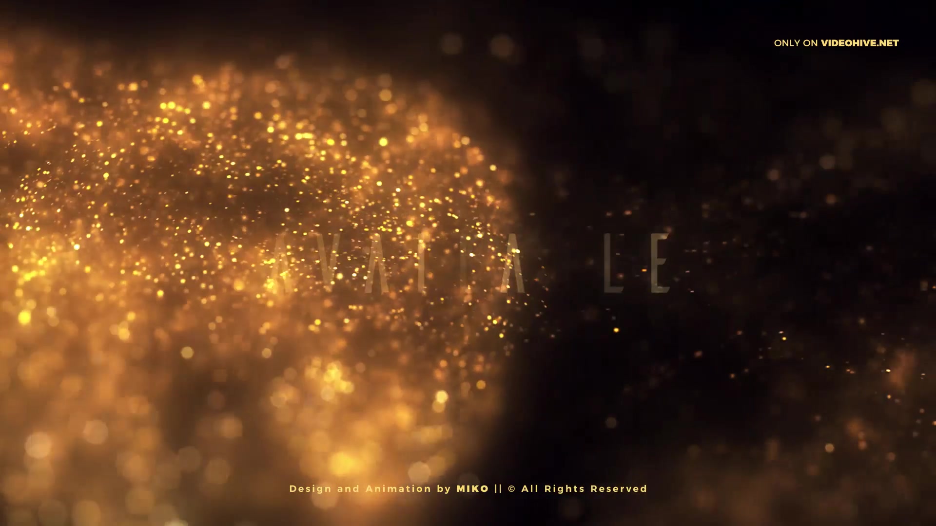 Golden Glitter Particles Titles Videohive 25542712 After Effects Image 10
