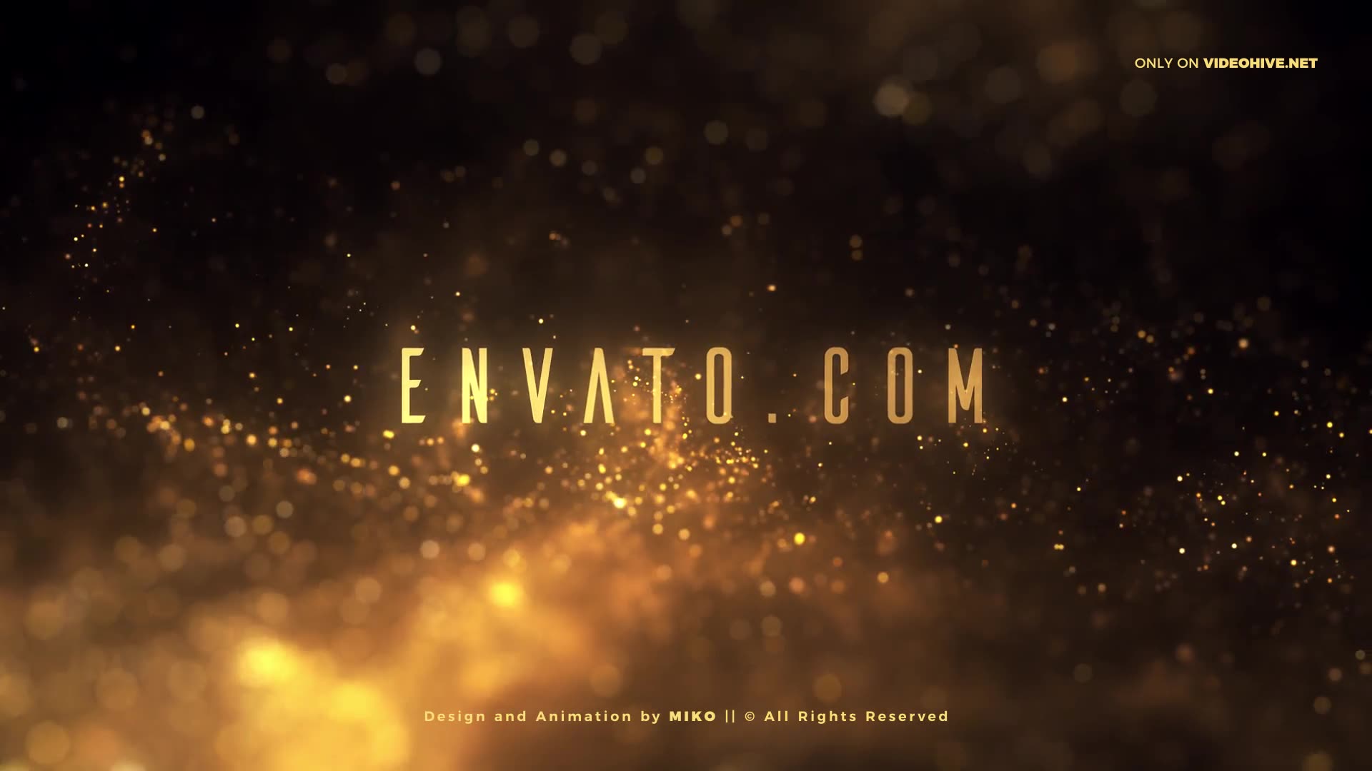 Golden Glitter Particles Titles Videohive 25542712 After Effects Image 12