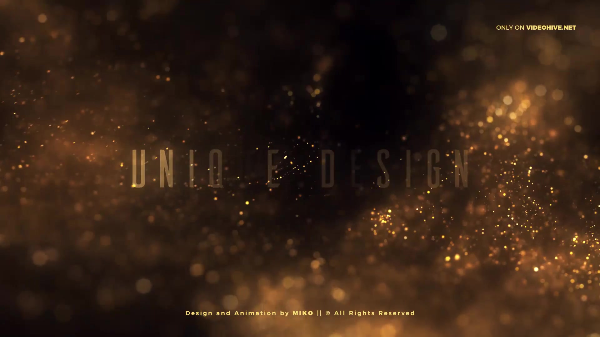 Golden Glitter Particles Titles Videohive 25542712 After Effects Image 5