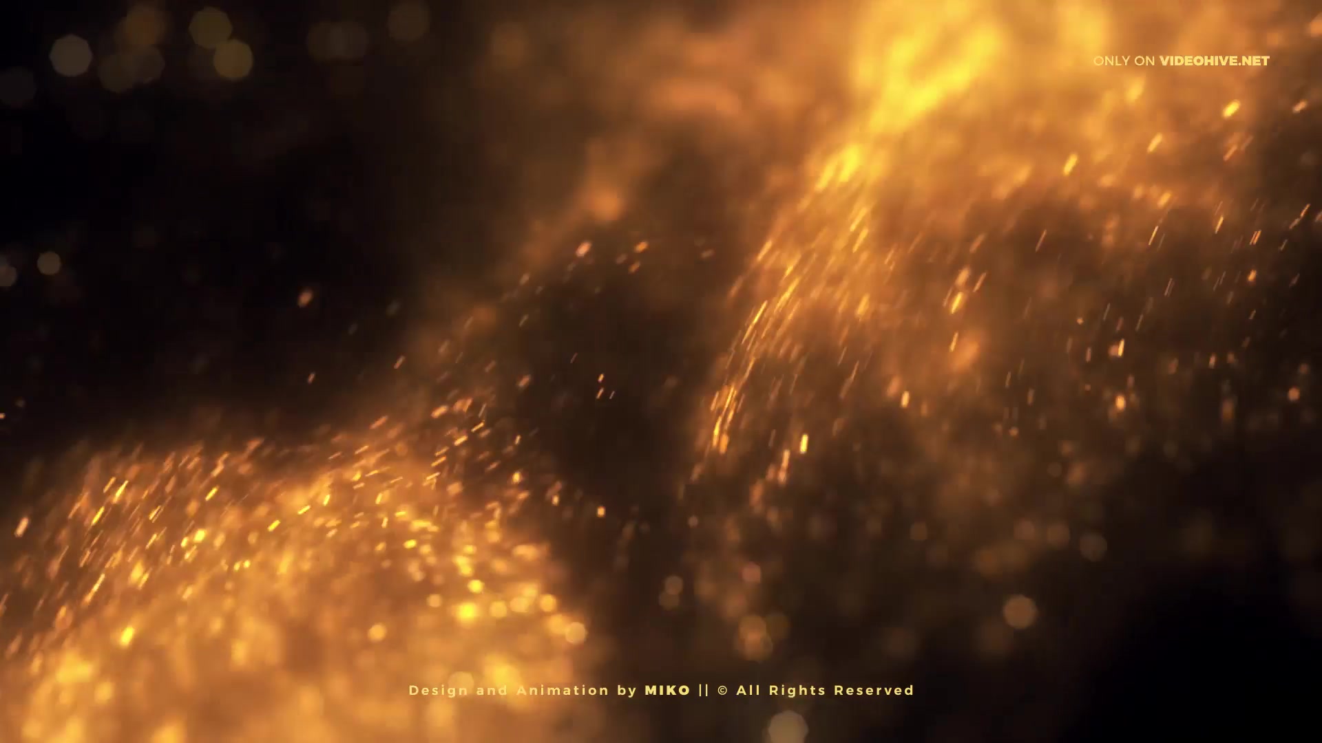 Golden Glitter Particles Titles Videohive 25542712 After Effects Image 6