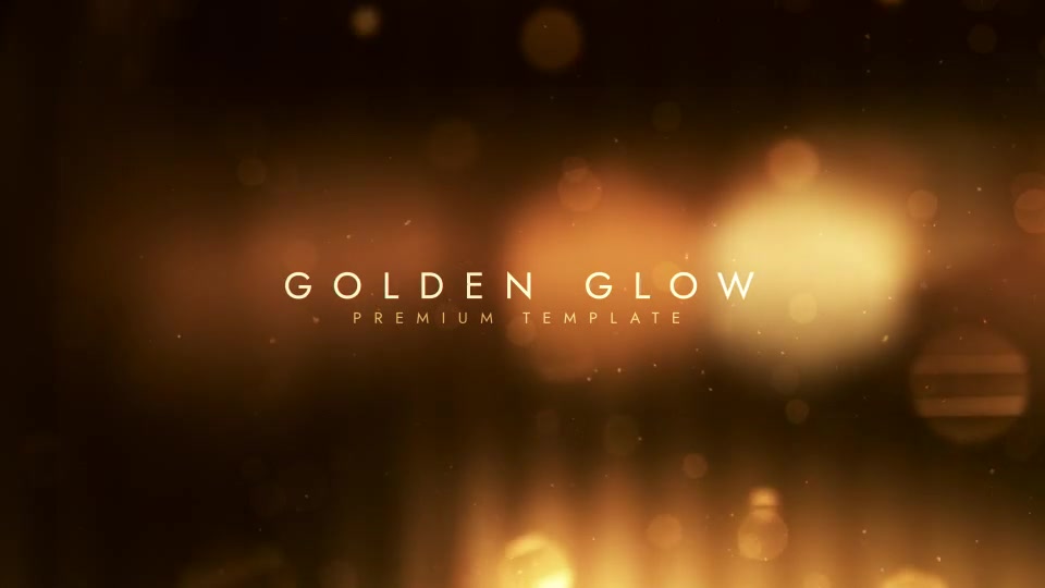 Golden Glow Videohive 24645700 After Effects Image 12