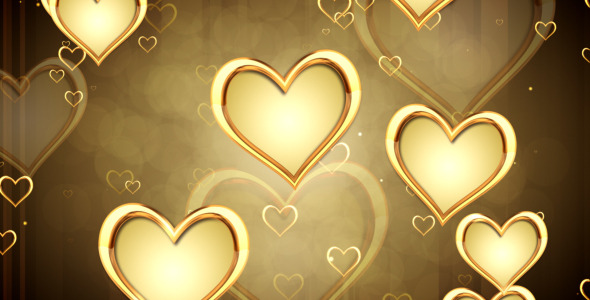 Golden Hearts - Download Videohive 1498538