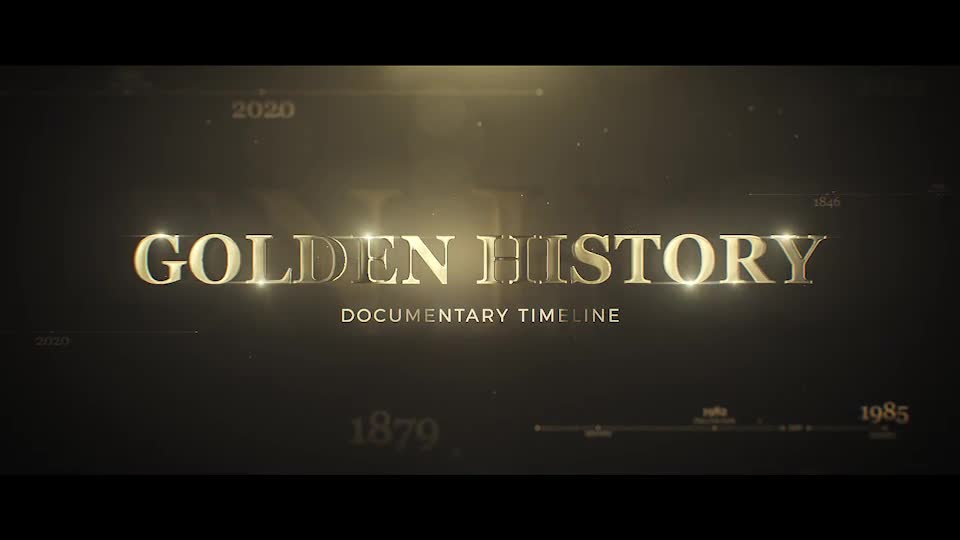 Golden History Documentary Timeline Videohive 29986227 After Effects Image 1