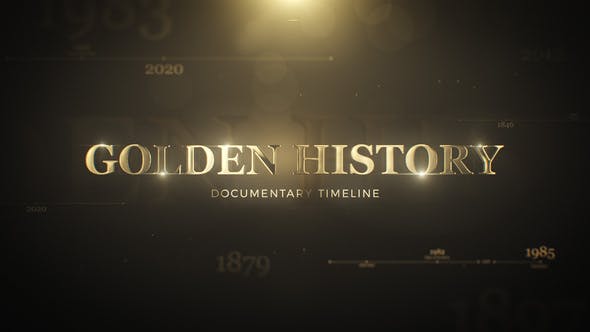 Golden History Documentary Timeline - 29986227 Download Videohive