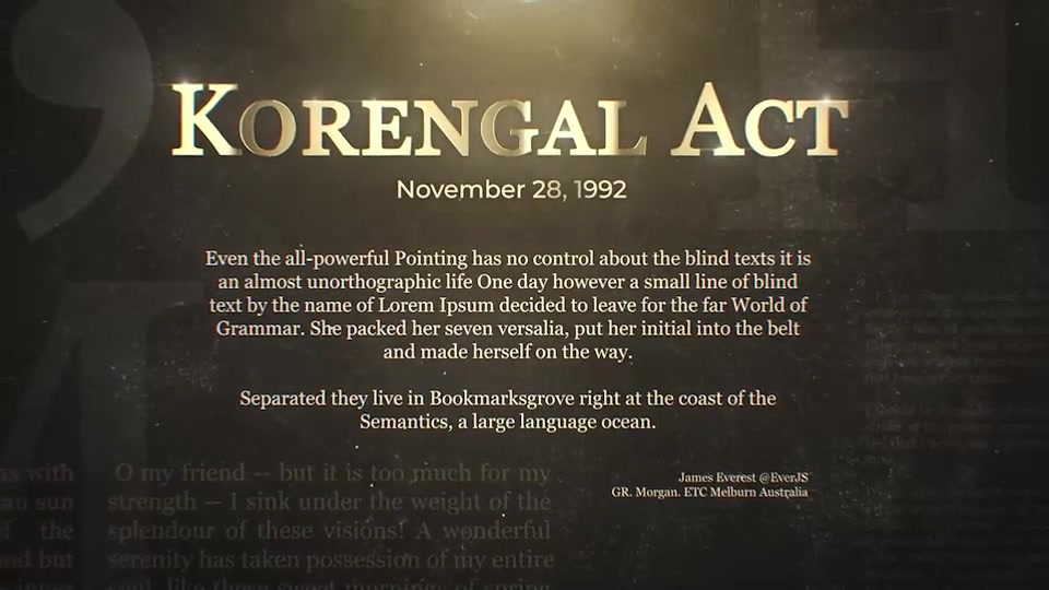 Golden History Documentary Timeline Videohive 49369028 After Effects Image 6