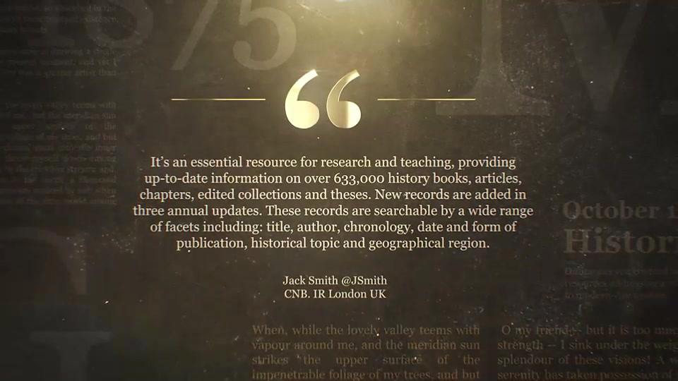 Golden History Documentary Timeline Videohive 49369028 After Effects Image 8