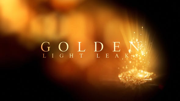 Golden Light Leaks - 22792423 Videohive Download