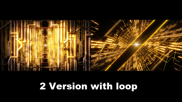 Golden Line Space - Download Videohive 7337605