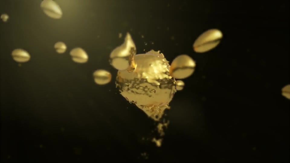 Golden Liquid Logo Reveal Videohive 12407241 After Effects Image 3