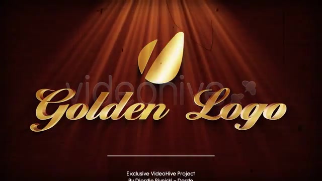 Golden Logo - Download Videohive 593309