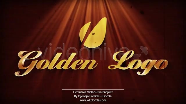 Golden Logo - Download Videohive 593309