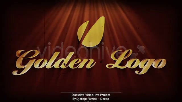 Golden Logo - Download Videohive 593309