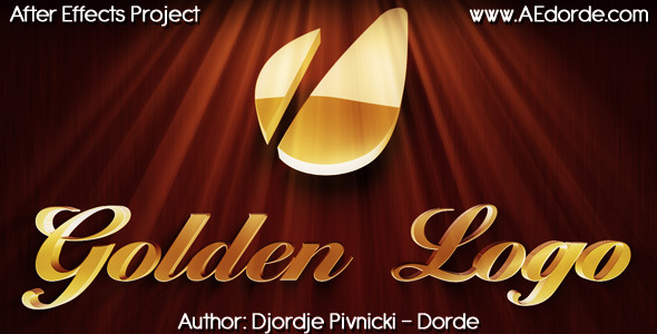 Golden Logo - Download Videohive 593309