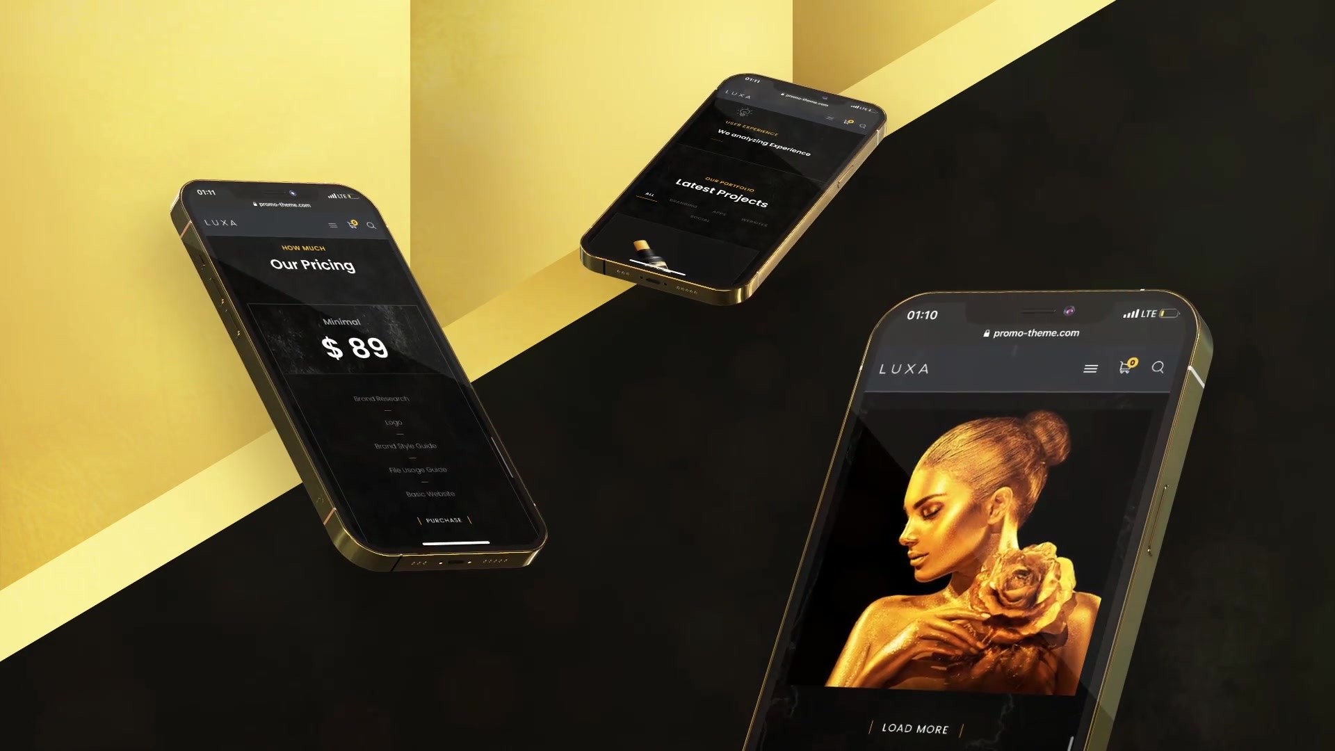 Golden Lux App Promo Videohive 33448584 After Effects Image 5