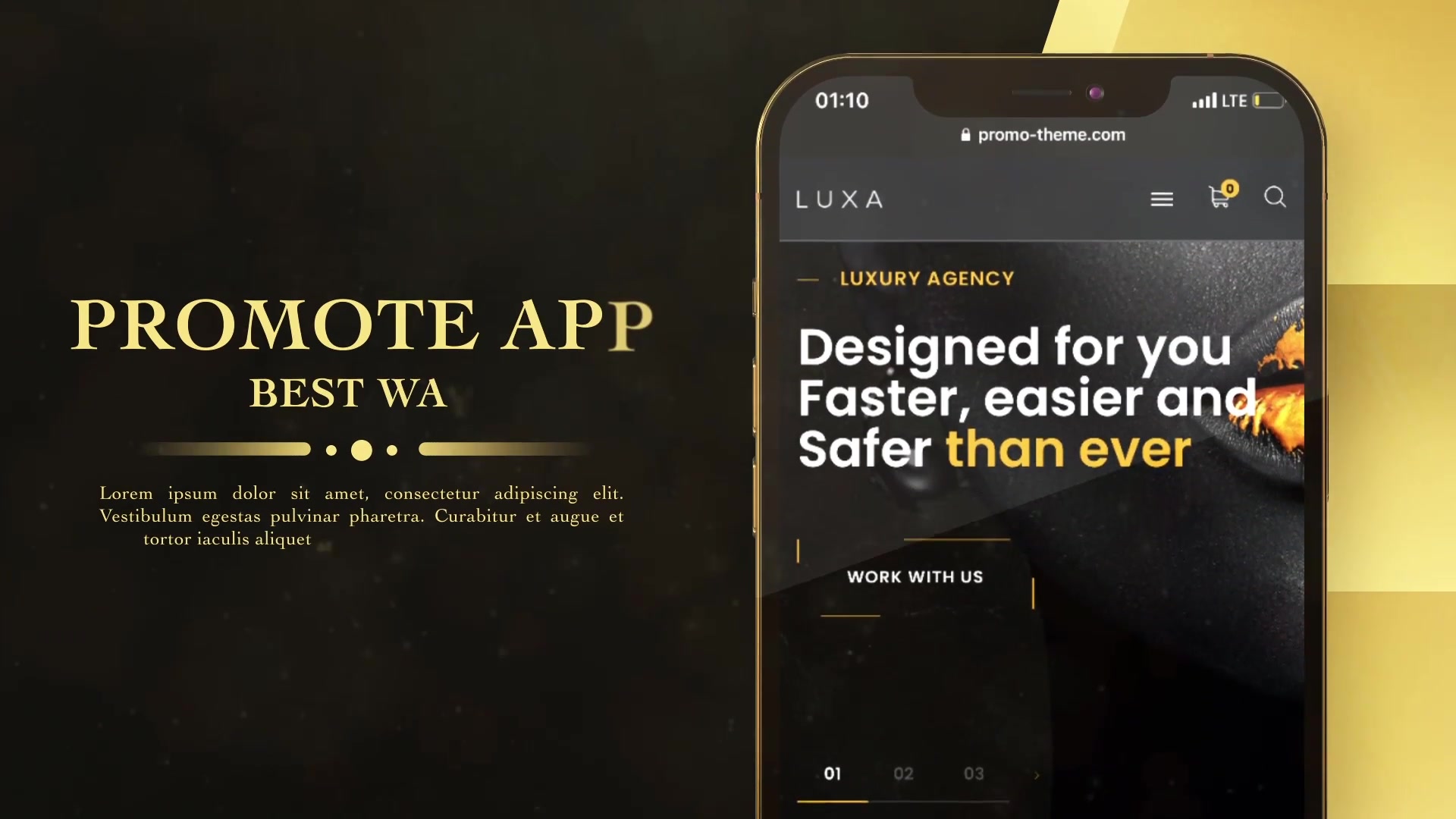 Golden Lux App Promo Videohive 33448584 After Effects Image 6