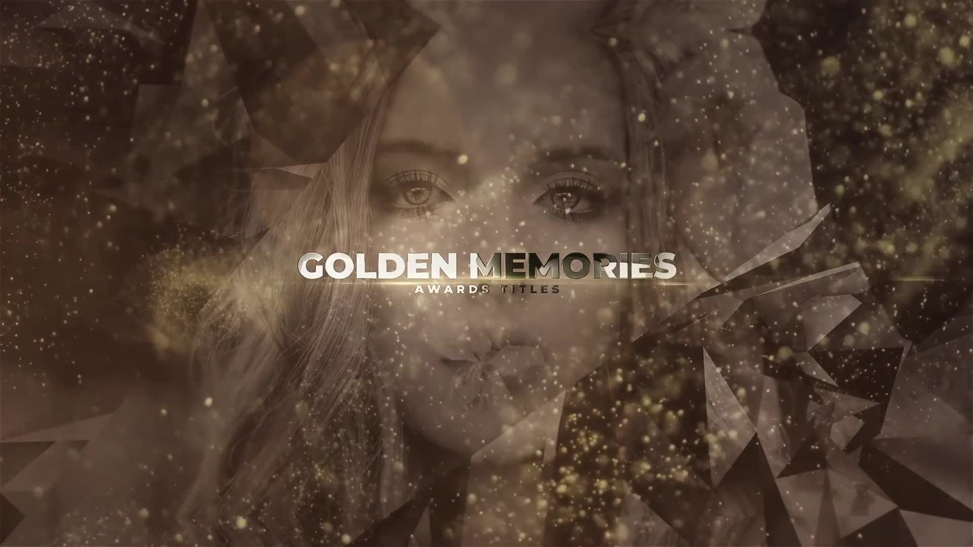 Golden Memories Awards Titles Videohive 23628042 After Effects Image 1