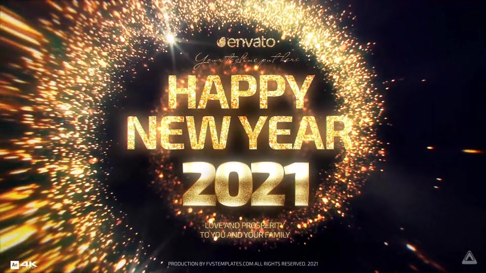 Golden New Year Countdown 2021 Videohive 29809141 After Effects Image 11