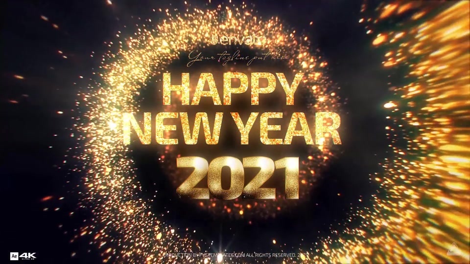 Golden New Year Countdown 2021 Videohive 29809141 After Effects Image 12