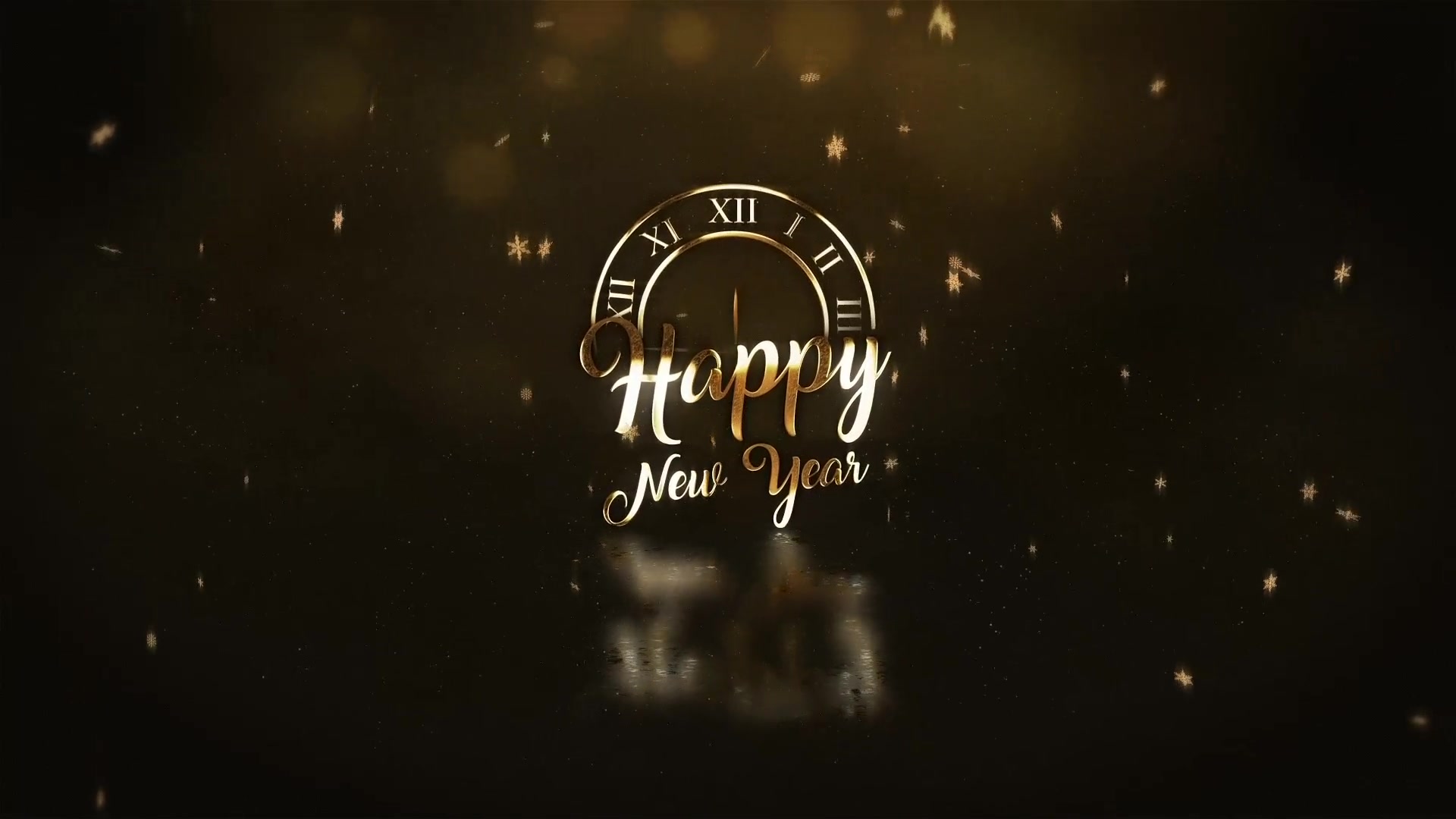 Golden New Year Wishes Videohive 29802326 After Effects Image 2