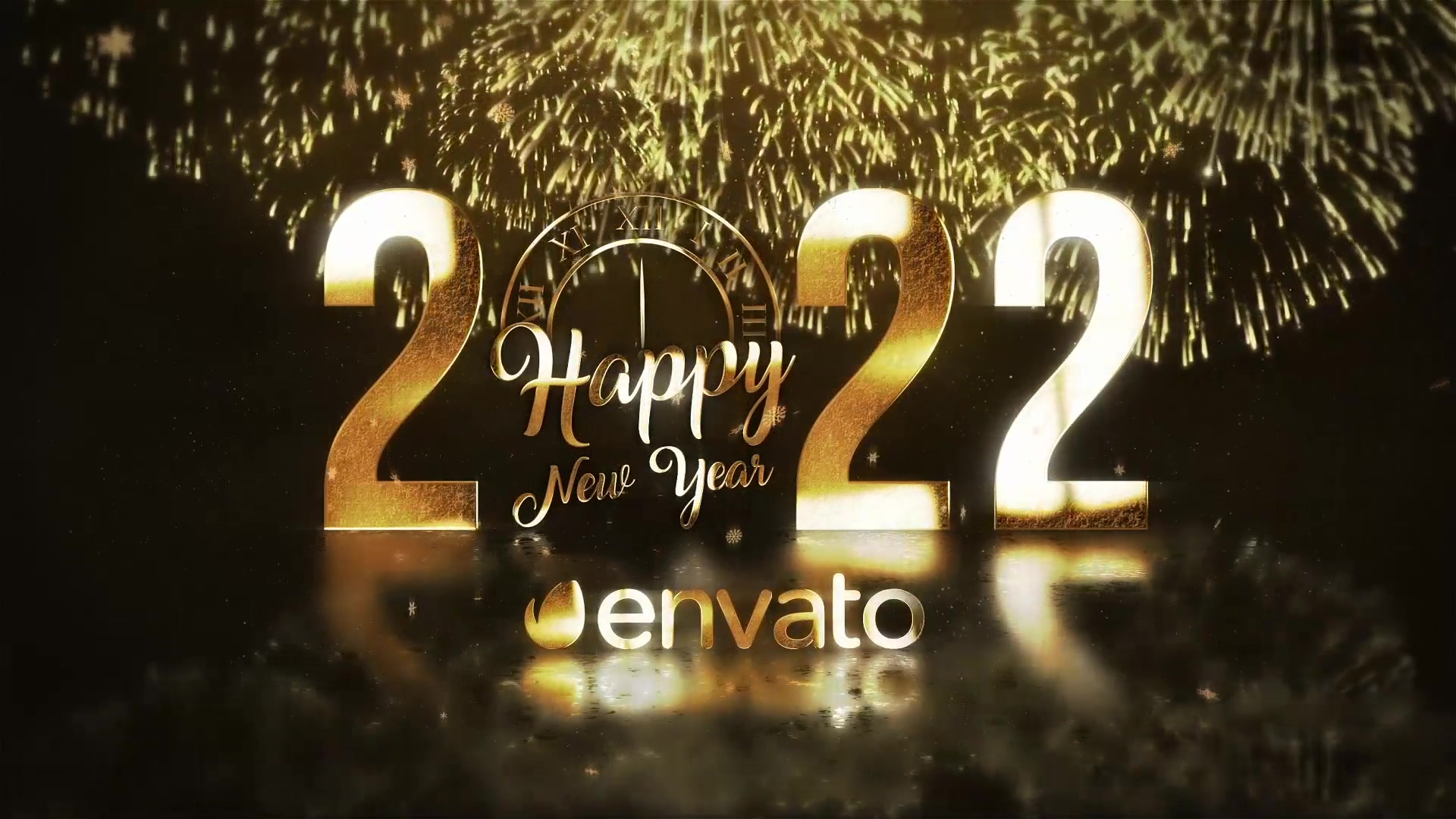 Golden New Year Wishes Videohive 29802326 After Effects Image 5