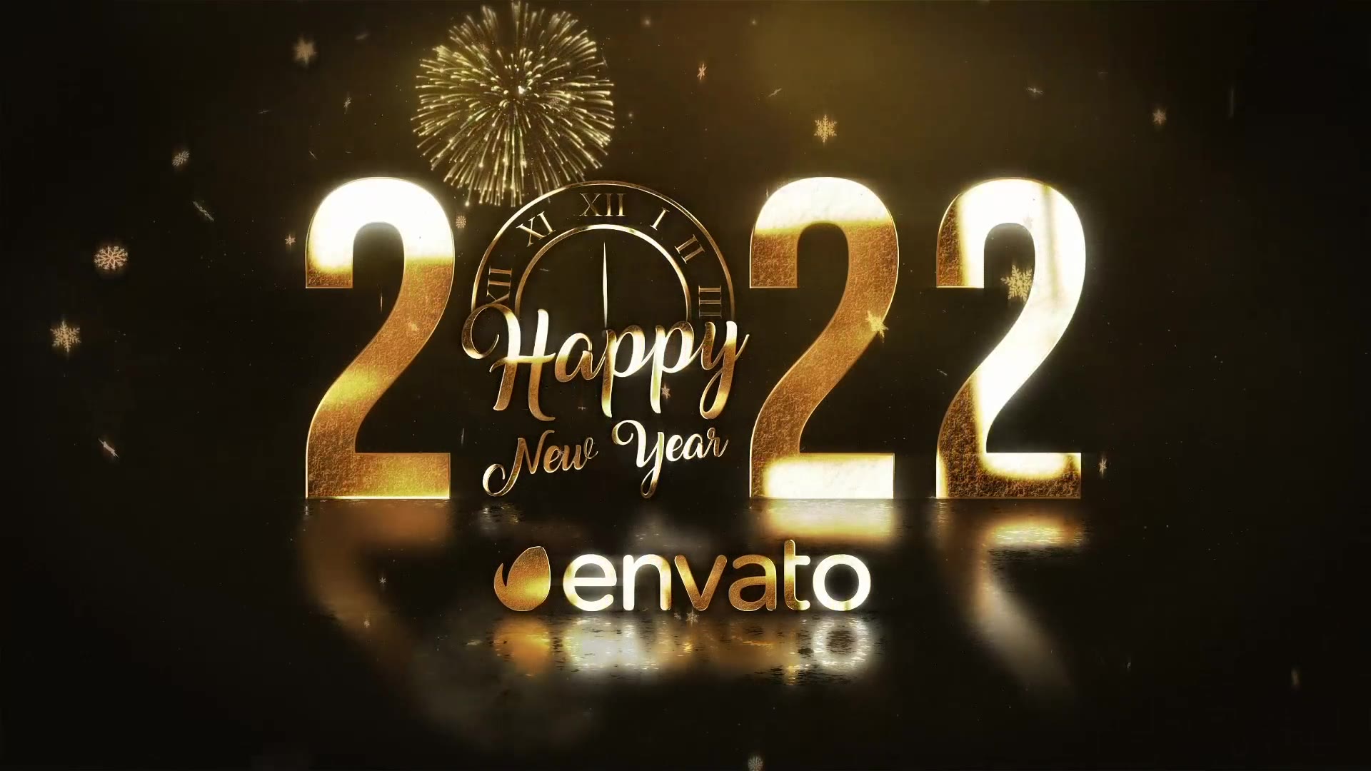 Golden New Year Wishes Videohive 29802326 After Effects Image 6