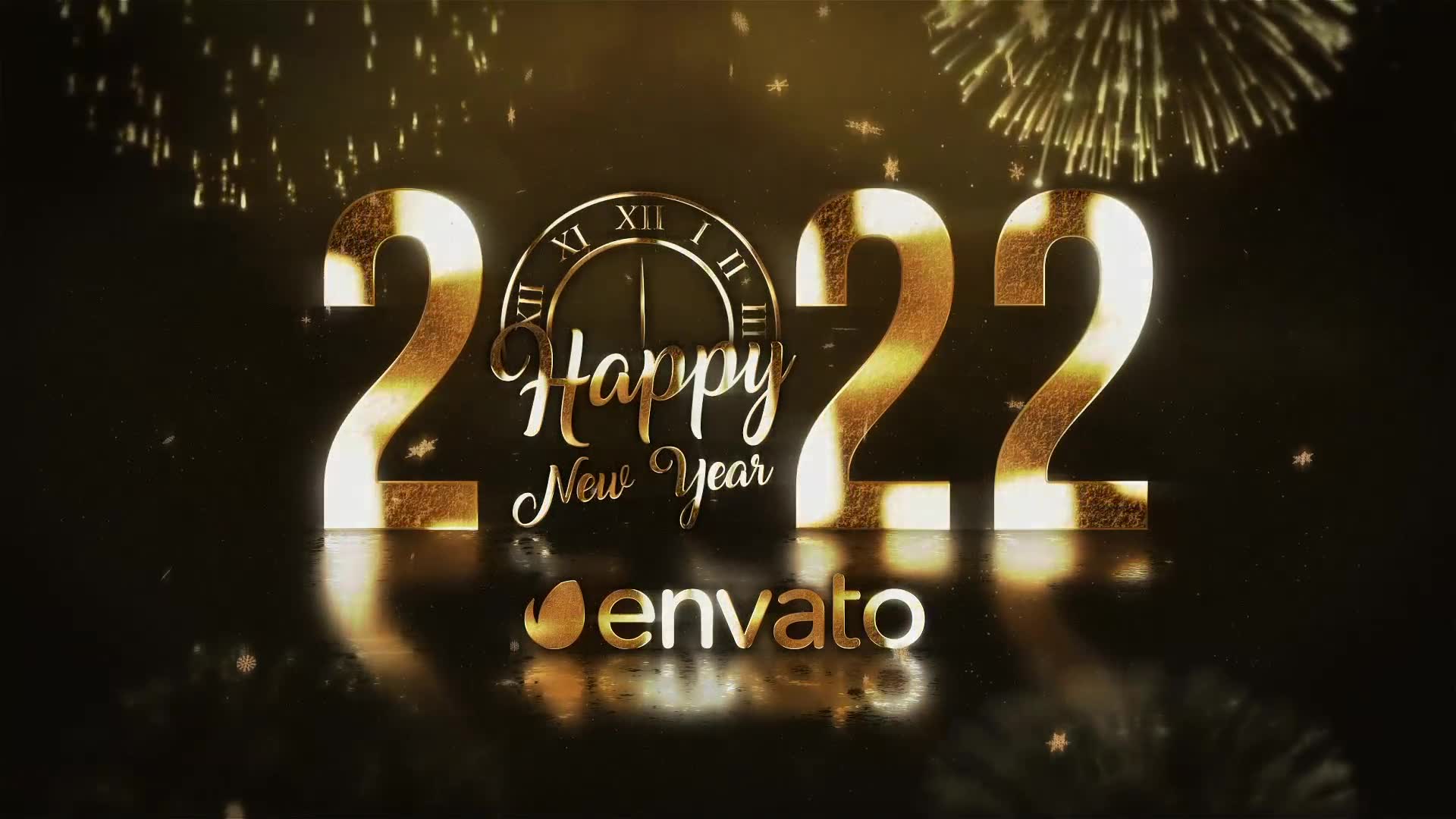Golden New Year Wishes Videohive 29802326 After Effects Image 7