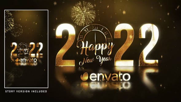 Golden New Year Wishes - 29802326 Videohive Download