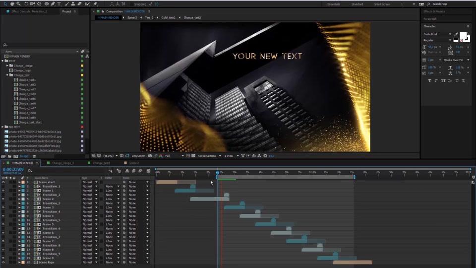 Golden Opener Videohive 16252239 After Effects Image 12