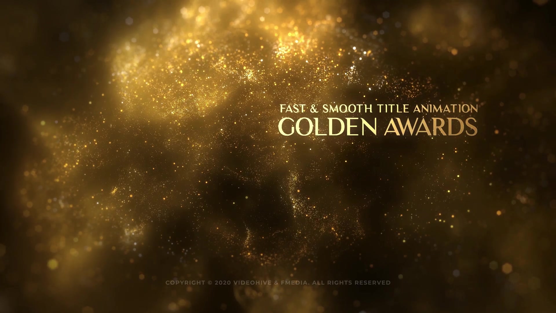 Golden Particles Award Titles Videohive 26992380 After Effects Image 7