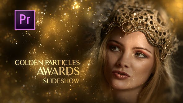 Golden Particles Awards Slideshow Premiere Pro - Download 37419008 Videohive