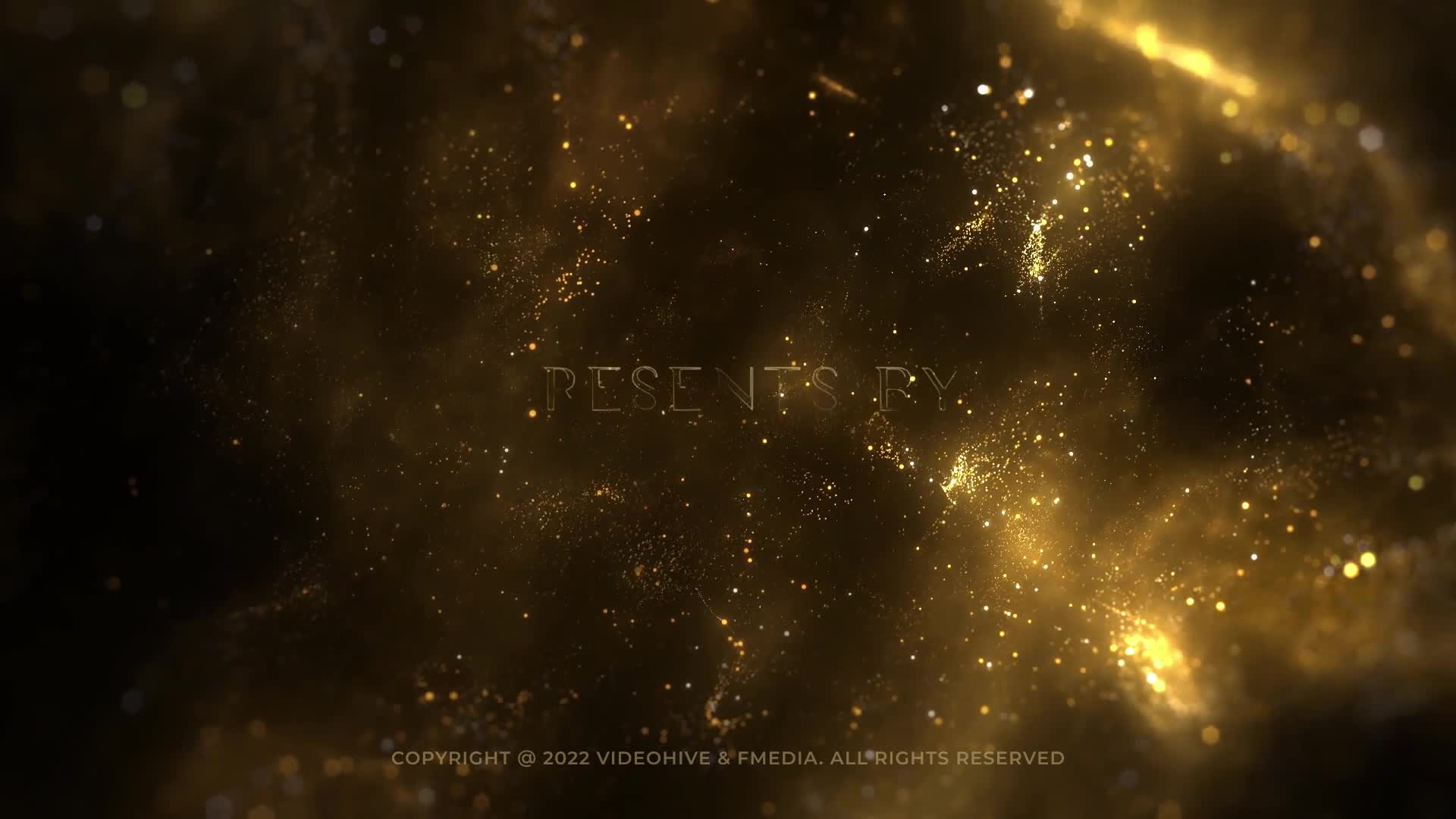 Golden Particles Awards Slideshow Videohive 37183864 After Effects Image 1