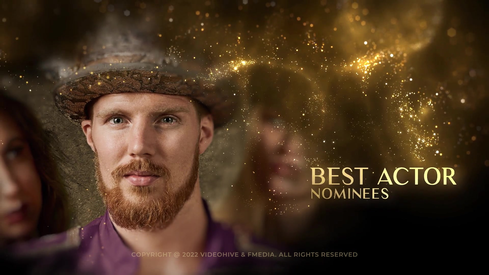 Golden Particles Awards Slideshow Videohive 37183864 After Effects Image 4