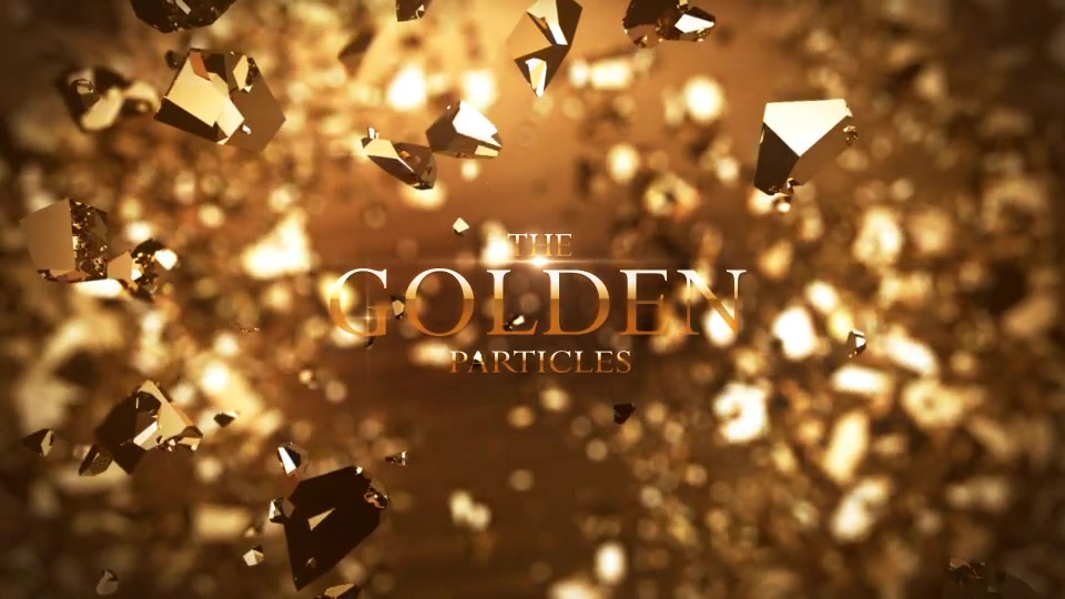 Golden Particles - Download Videohive 11239475