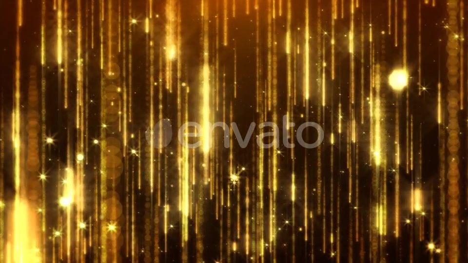 Golden Particles - Download Videohive 23309907