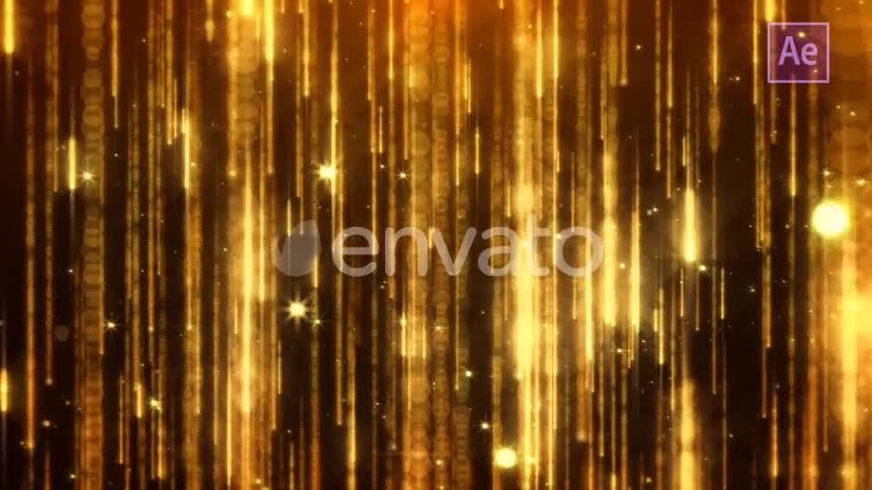 Golden Particles Videohive 23325275 After Effects Image 1