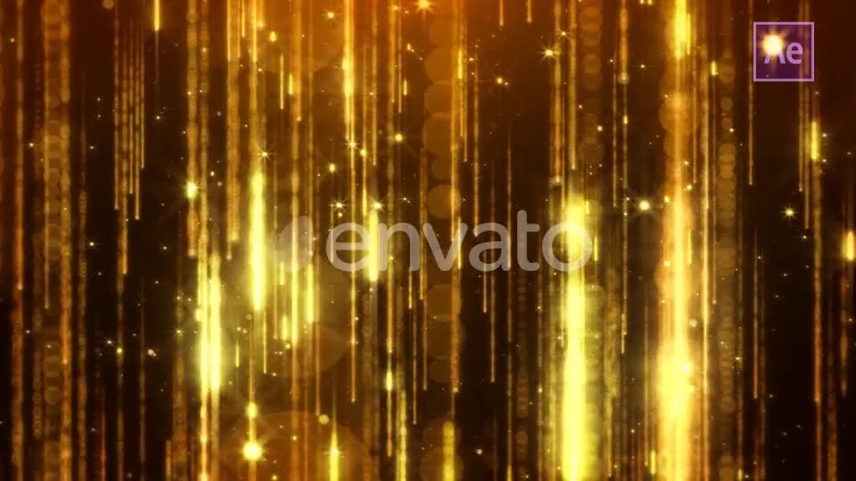 Golden Particles Videohive 23325275 After Effects Image 2