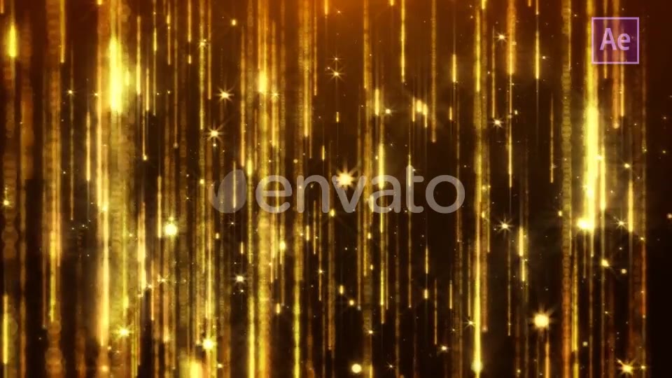 Golden Particles Videohive 23325275 After Effects Image 3