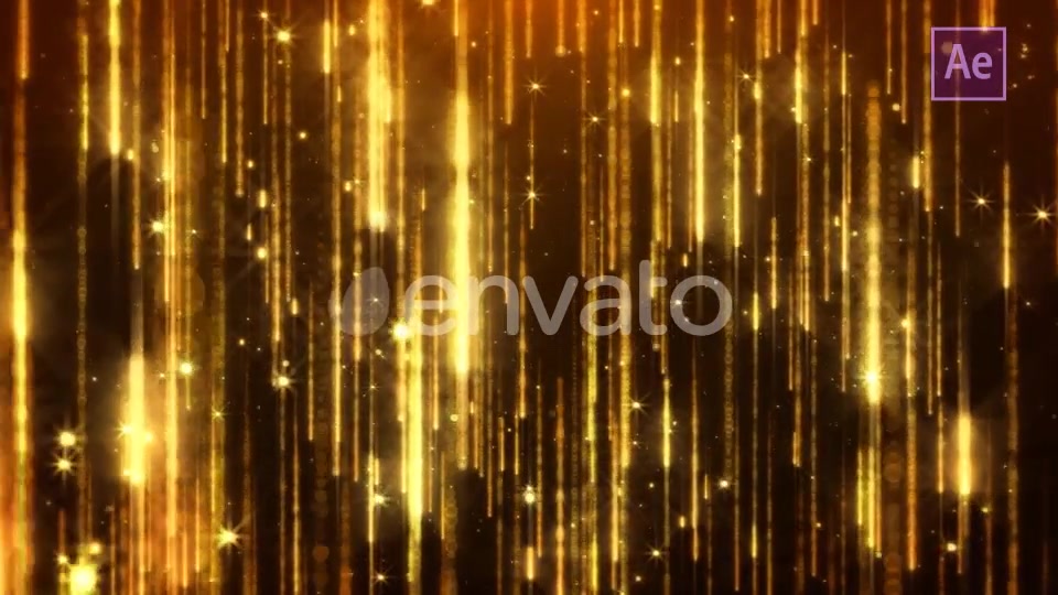 Golden Particles Videohive 23325275 After Effects Image 4