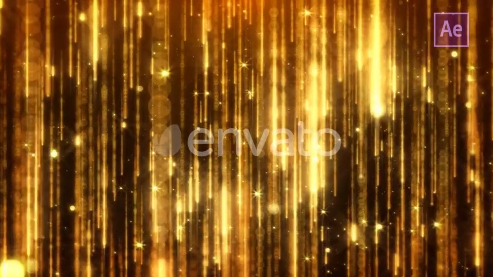 Golden Particles Videohive 23325275 After Effects Image 7