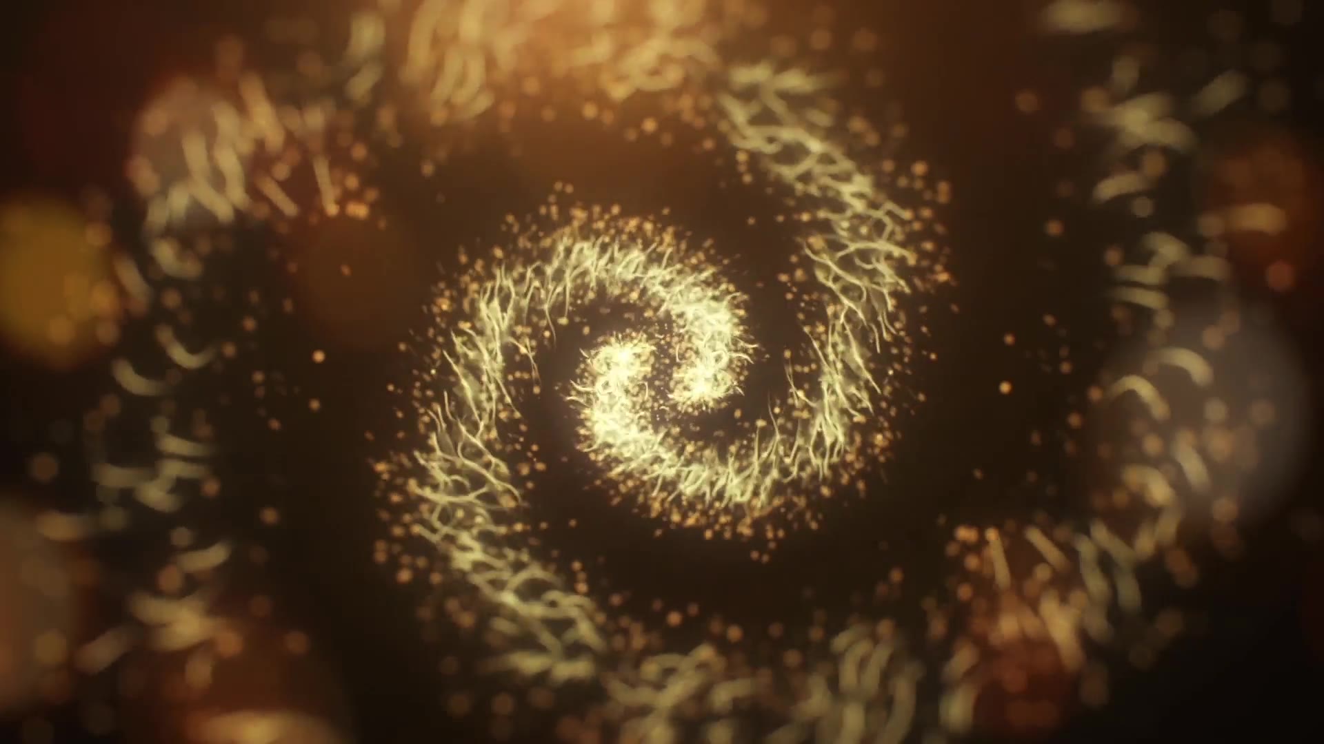 golden particles after effects free download