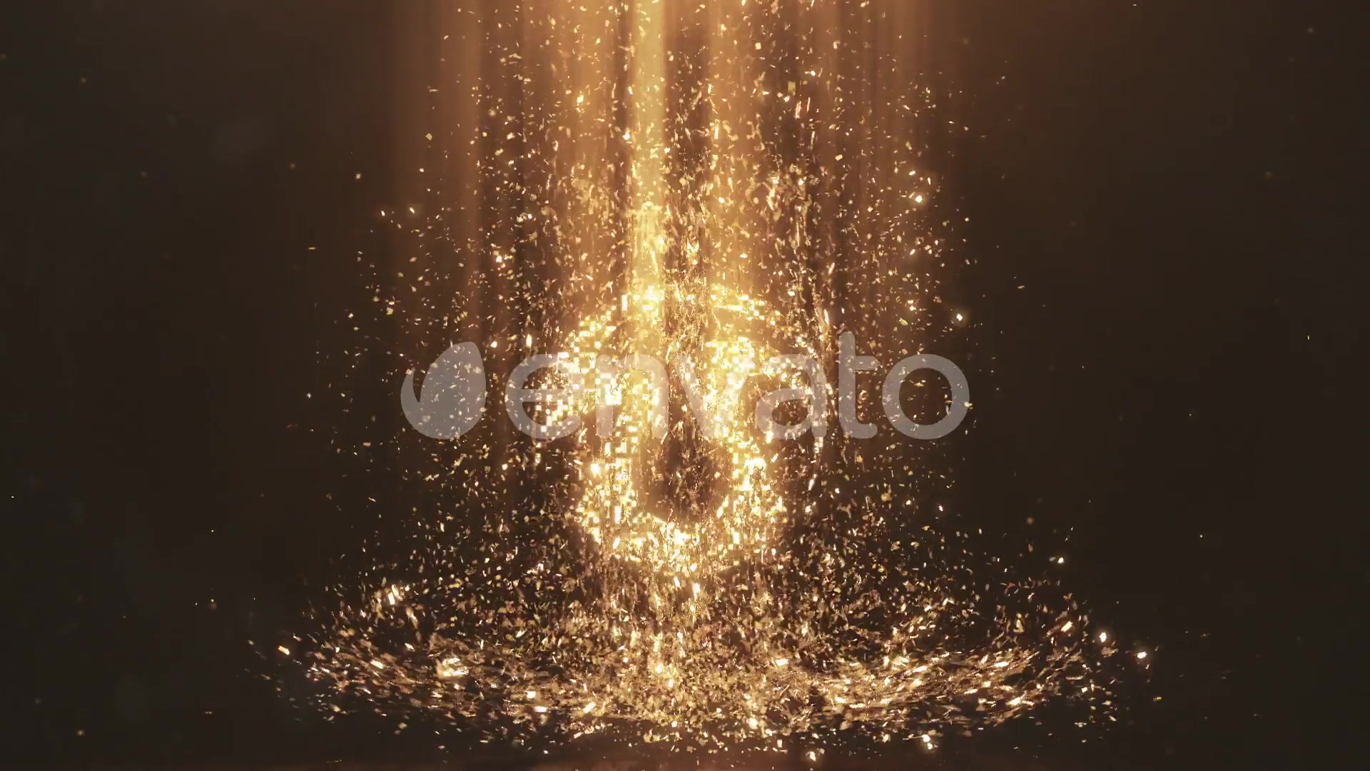 Golden Particles Logo V2 Videohive 28376443 After Effects Image 3