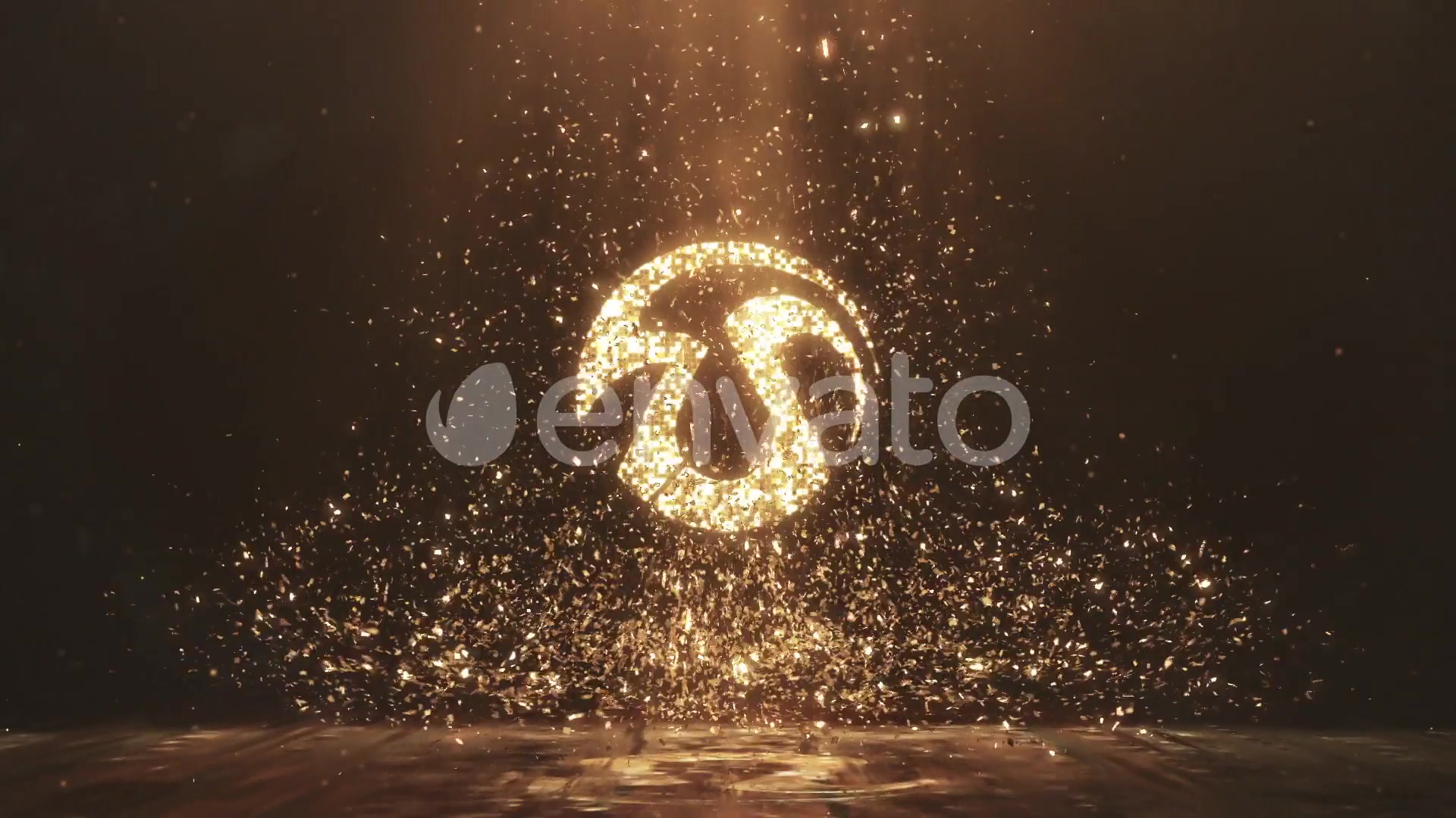 Golden Particles Logo V2 Videohive 28376443 After Effects Image 4
