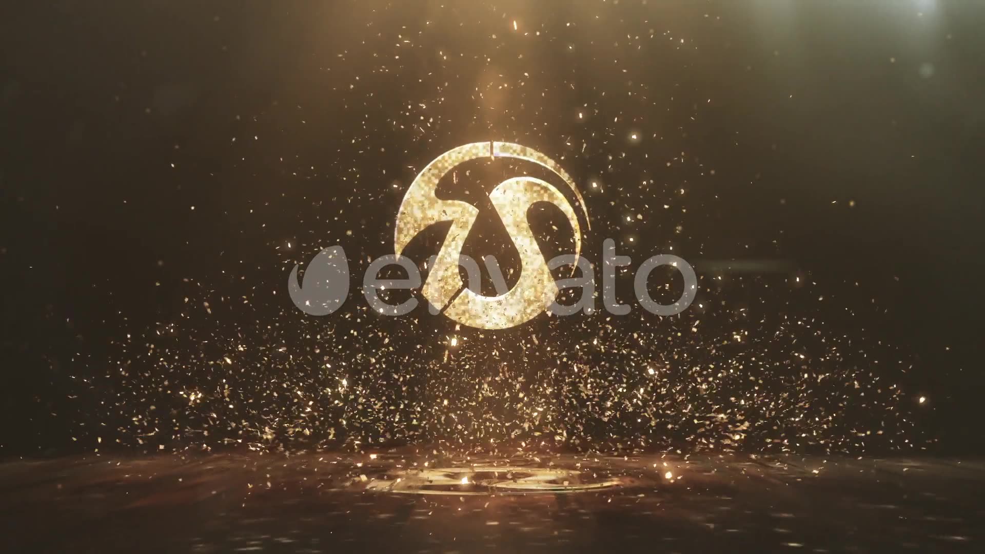 Golden Particles Logo V2 Videohive 28376443 After Effects Image 5