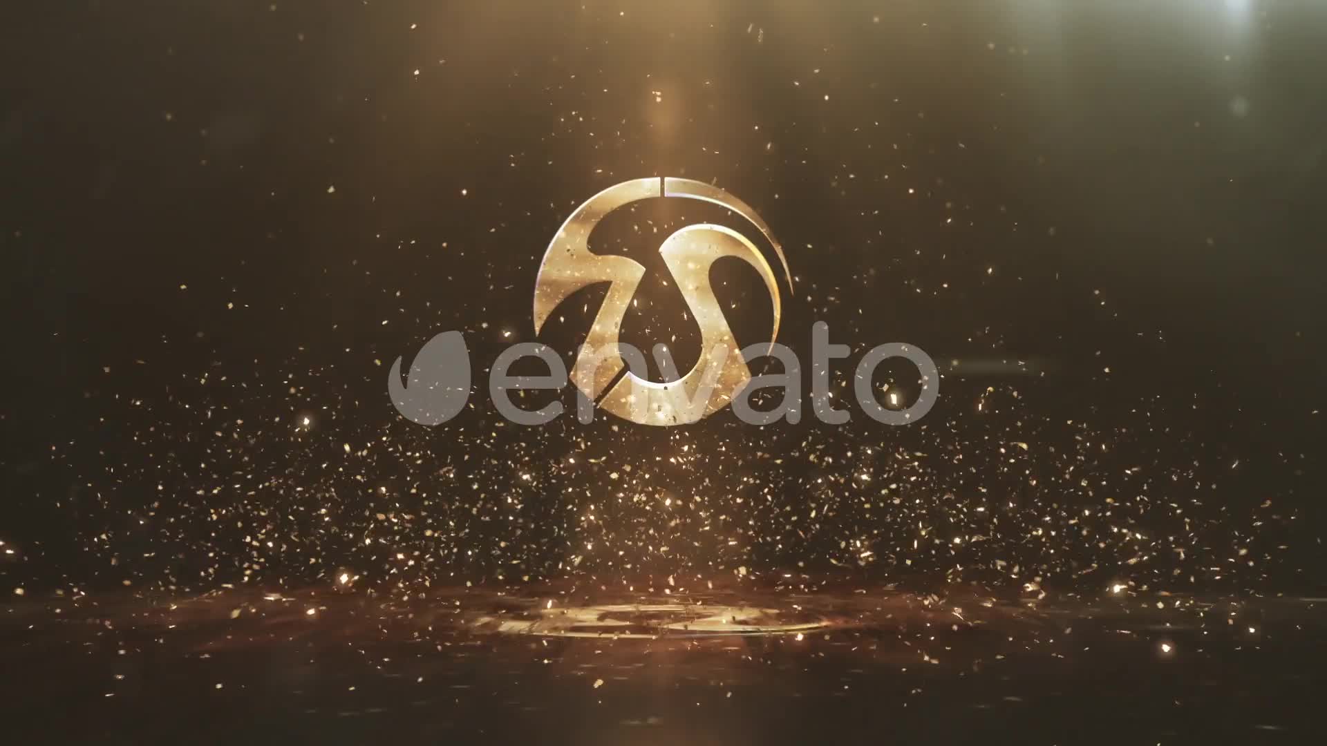 Golden Particles Logo V2 Videohive 28376443 After Effects Image 6
