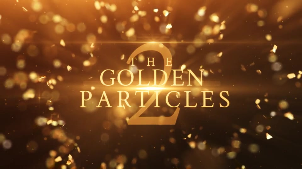 Golden Particles2 Videohive 20968471 After Effects Image 12