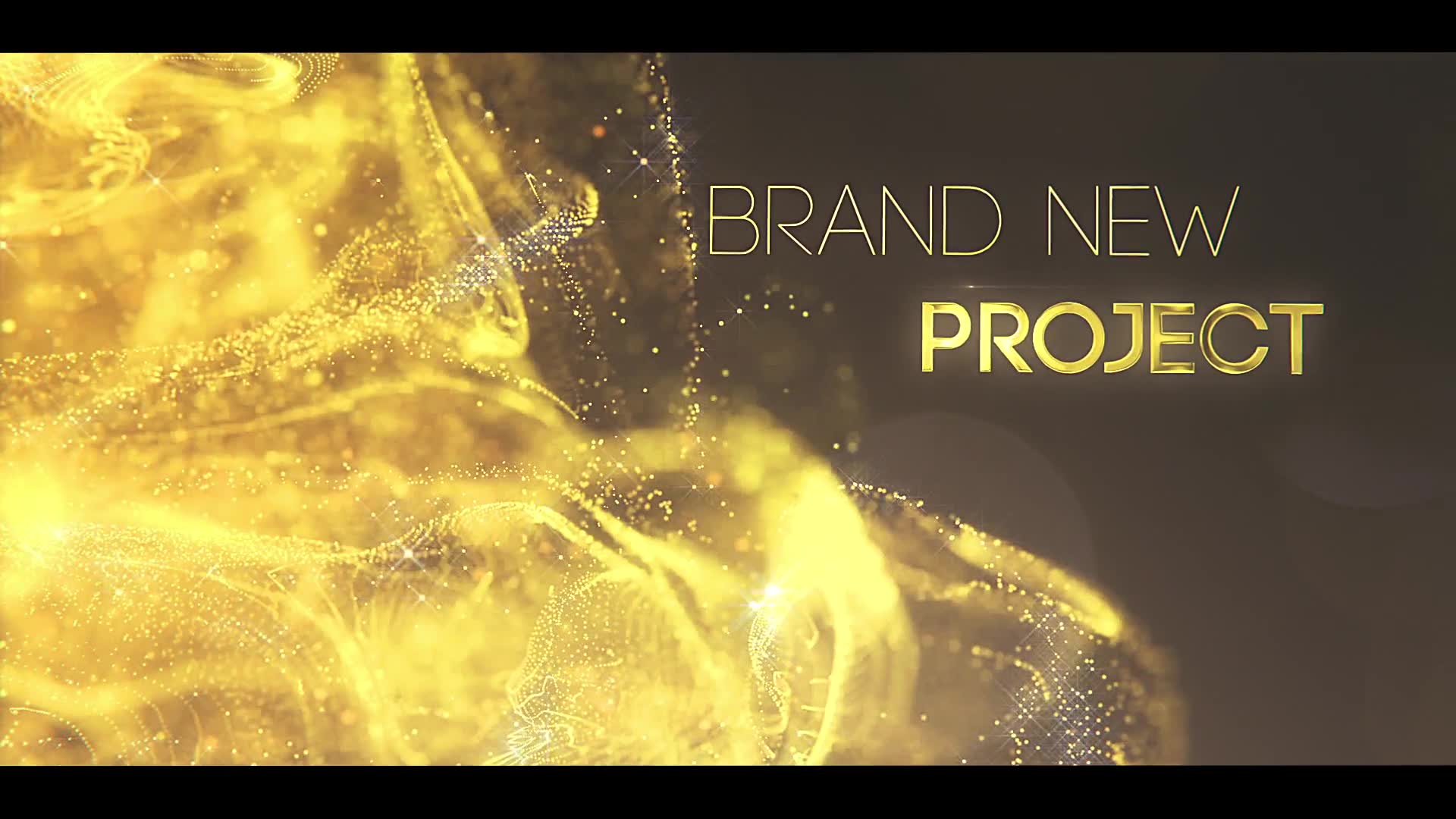 Golden Partilce Titles Videohive 25675474 After Effects Image 2