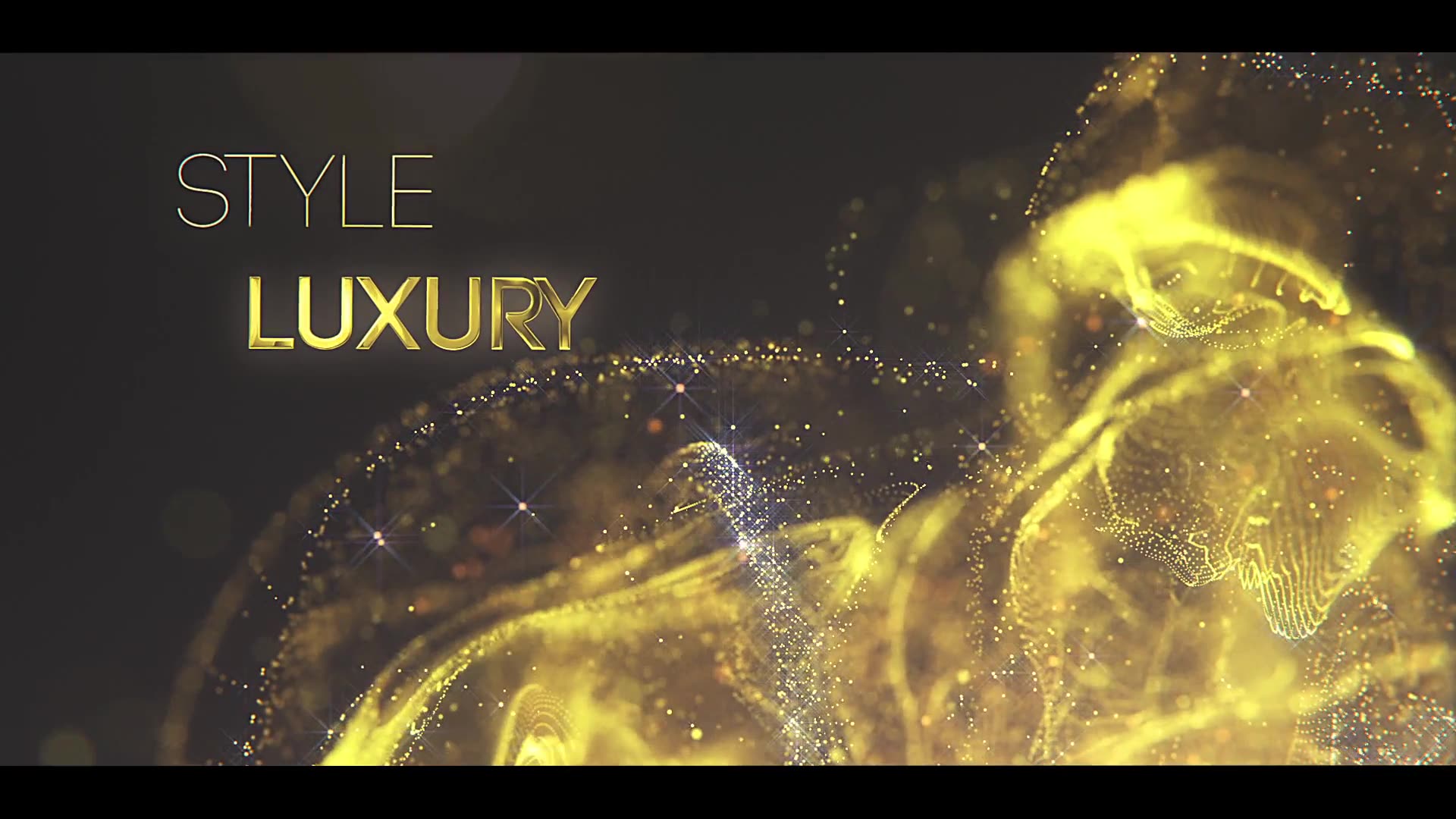 Golden Partilce Titles Videohive 25675474 After Effects Image 3