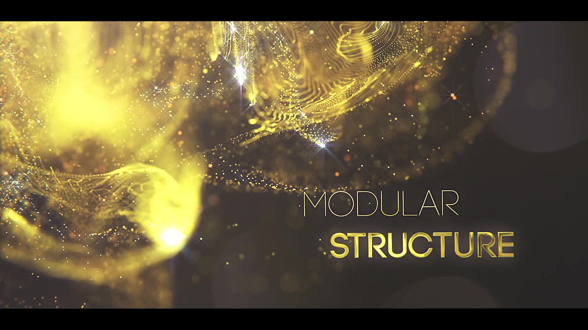 Golden Partilce Titles Videohive 25675474 After Effects Image 4